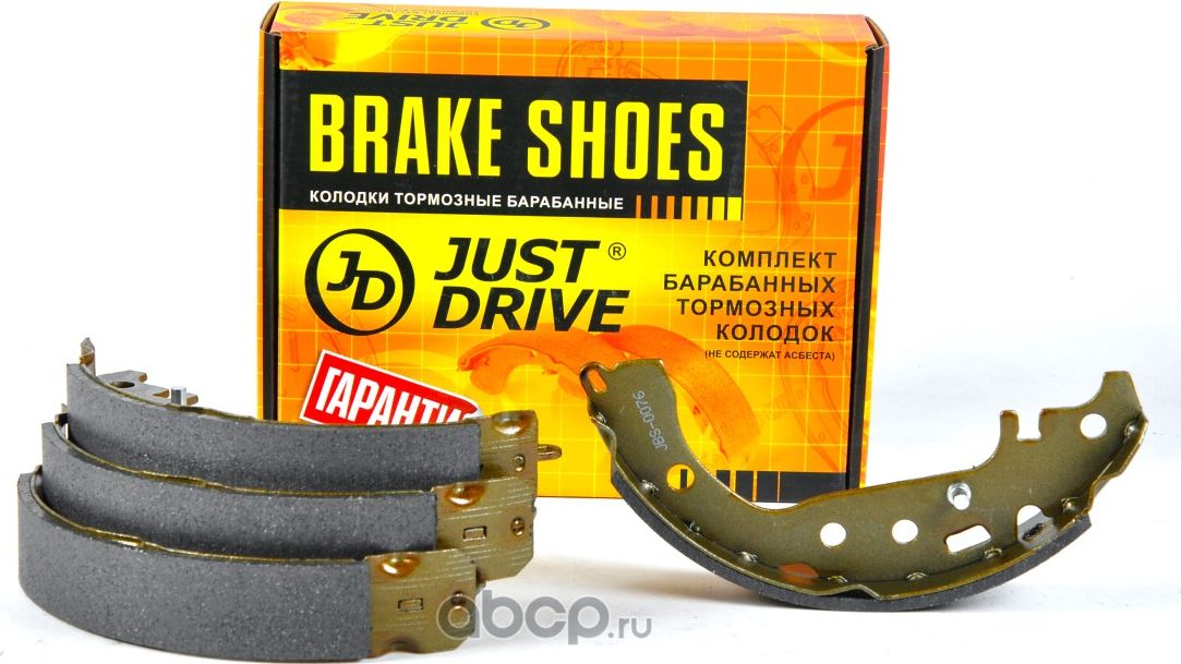 Колодки тормозные барабанные K2383 (Just Drive) Just Drive. Артикул JBS0076