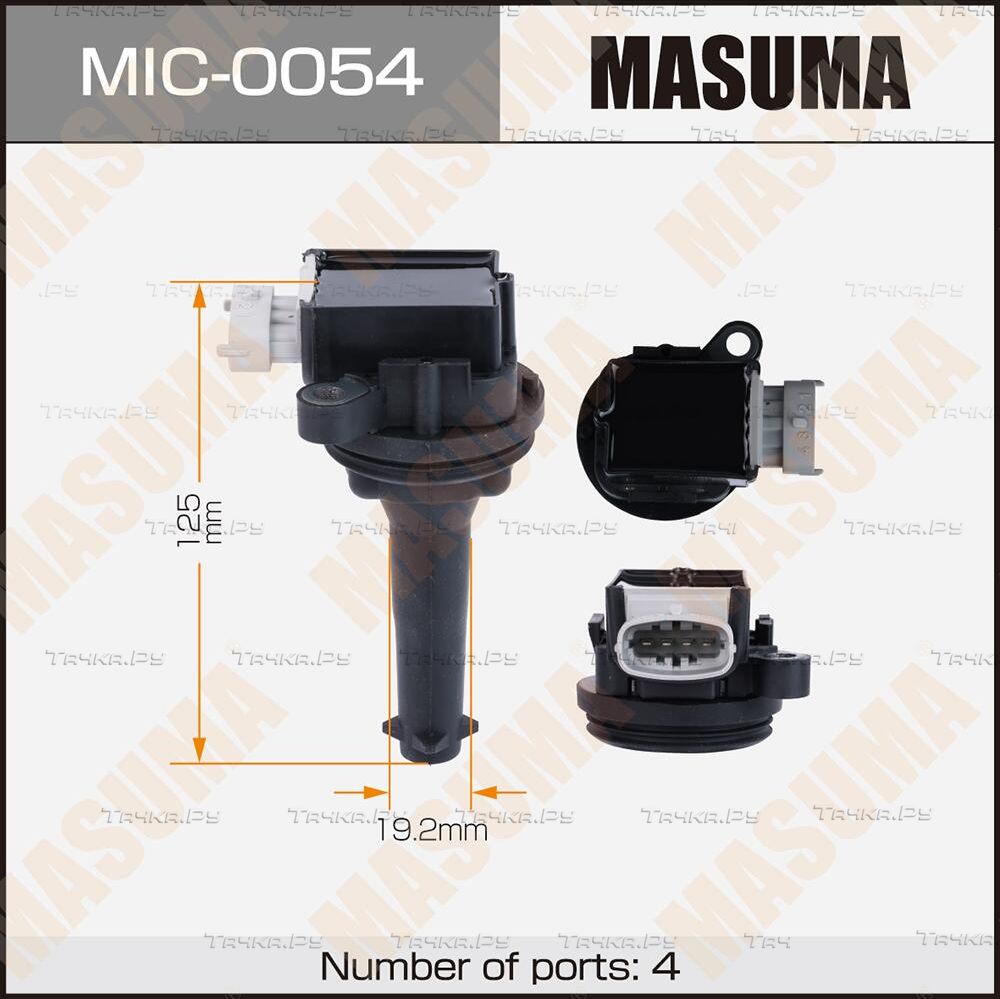 Катушка зажигания Masuma. Артикул MIC-0054