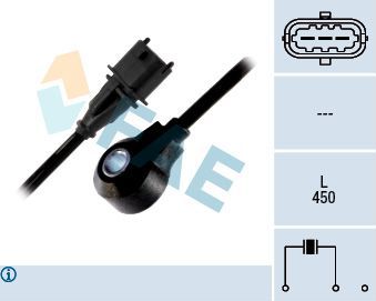 Датчик детонации FAE для Opel Astra G 1998-2005. Артикул 60141