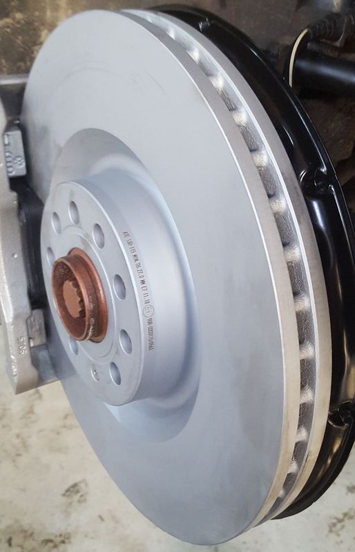 Тормозной диск ATE передний для Audi A3 II (8P) 2003-2013. Артикул 24.0130-0115.1