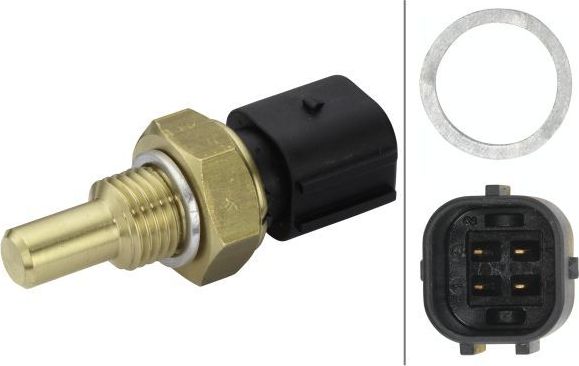 Датчик температуры охлаждающей жидкости Hella. Артикул 6PT 009 309-251
