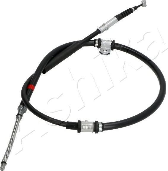 Трос ручника (тросик ручного тормоза) ASHIKA задний левый для Hyundai Trajet I 2001-2004. Артикул 131-0H-H36L
