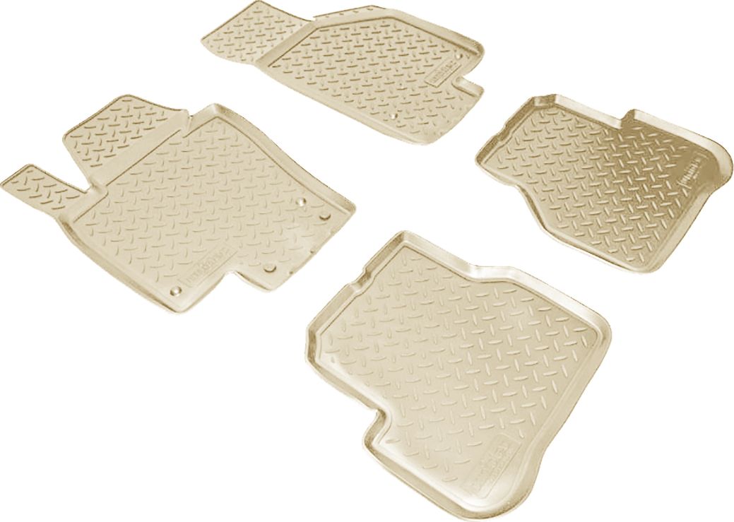 Коврики Норпласт для салона Volkswagen Passat B7 2011-2015 БЕЖЕВЫЕ. Артикул NPL-Po-95-33-B