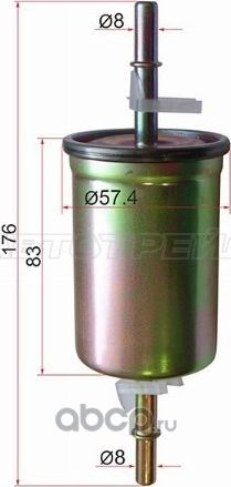 Фильтр топливный FORD FOCUS 99-MAZDA 3 03-VOLVO (SAT). Артикул STZ60520490