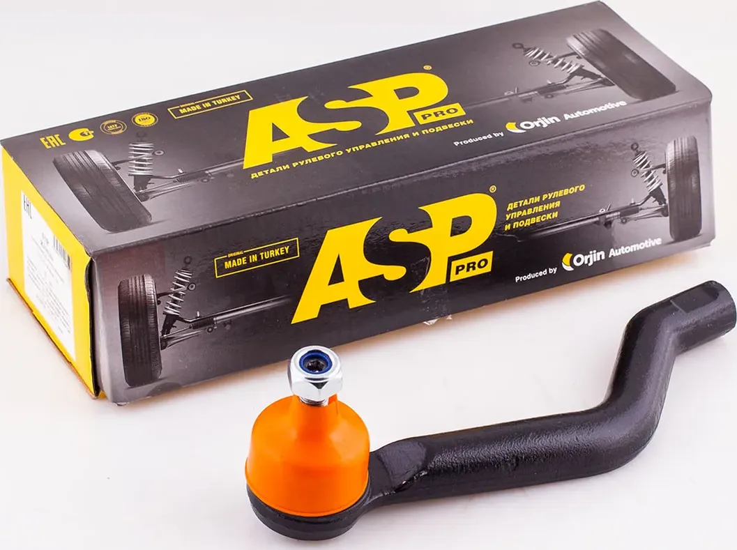 Наконечник рулевой (правый) NISSAN Qashqai -14 (ASP). Артикул RJ10044