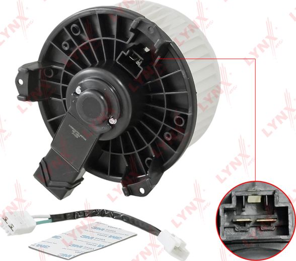 Вентилятор, мотор печки (отопителя) салона LYNXauto для Honda Civic VIII 2005-2012. Артикул RF-1851