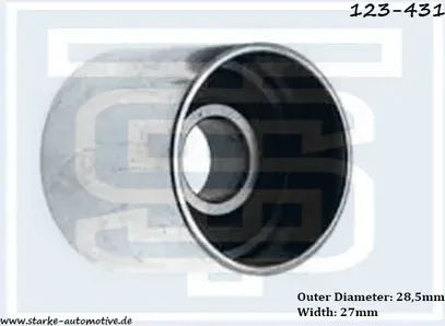 123-431_STARKE_Ролик ремня ГРМ VW PASSAT (B5+) 1,8T Starke. Артикул 123431
