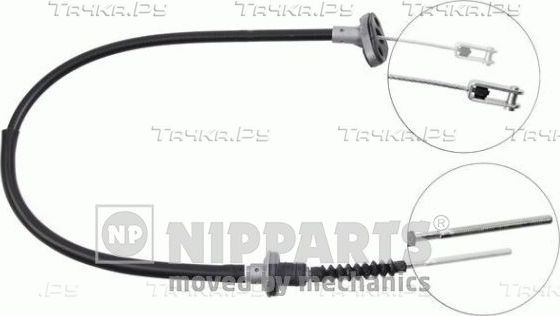 Трос сцепления Nipparts для Daewoo Matiz I 1998-2015. Артикул J25090