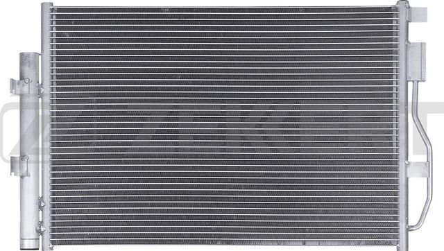 Радиатор кондиционера (конденсатор) Zekkert (алюминий). Артикул MK-3199