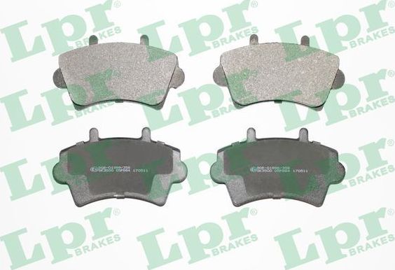Тормозные колодки LPR. Артикул 05P884