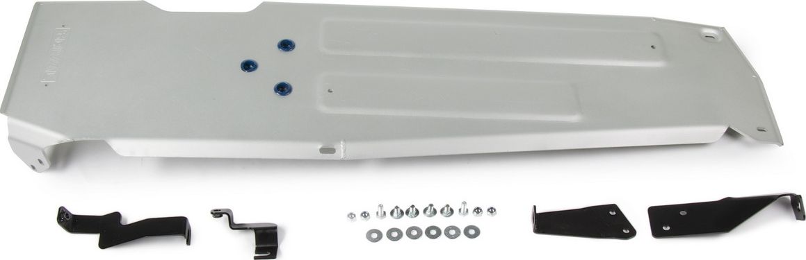 Защита алюминиевая Rival для топливного бака Jeep Wrangler JL 2-дв. 4WD 2017-2026. Артикул 2333.2746.1.6