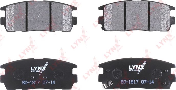 Тормозные колодки LYNXauto. Артикул BD-1817