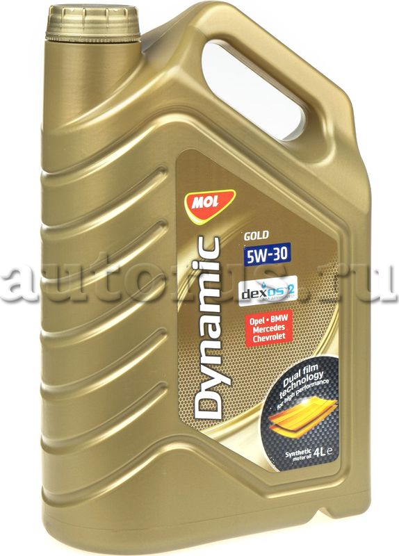 Масло моторное синт. MOL Dynamic Gold 5W-30 (e4L). Артикул 13301107