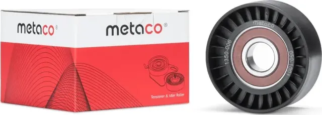 Ролик-натяжитель ручейкового ремня (Metaco). Артикул 1350006
