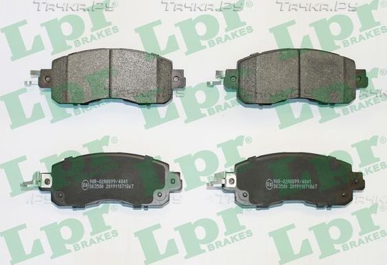 Тормозные колодки LPR. Артикул 05P1867