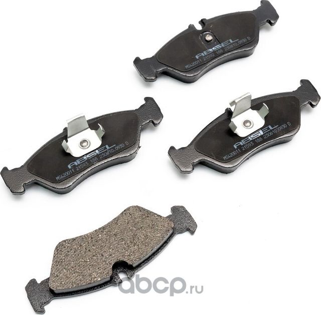 Колодки тормозные задние (Absel). Артикул MS420011