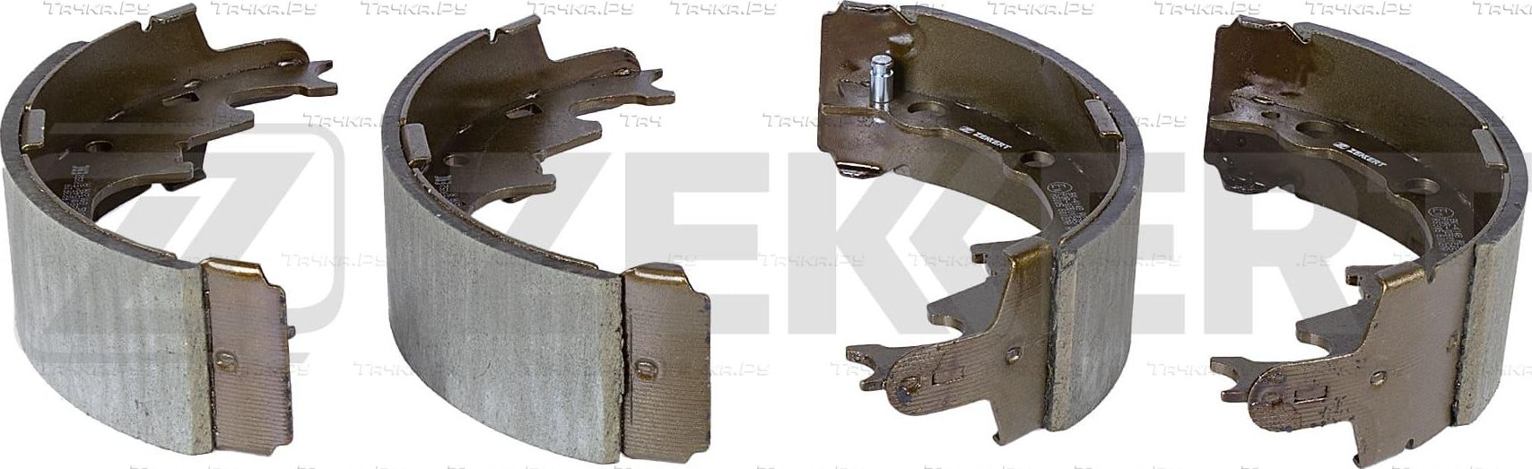 Тормозные колодки Zekkert задние для Jeep Wrangler II (TJ) 1996-2007. Артикул BK-4148
