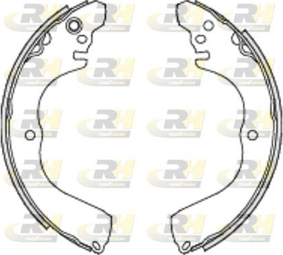 Тормозные колодки RoadHouse задние для Mitsubishi Grandis 2004-2011. Артикул 4233.00