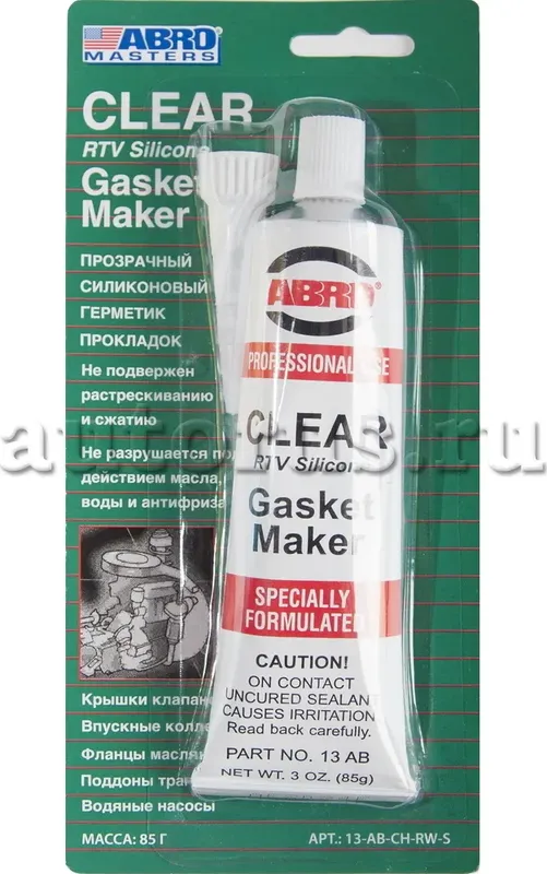 Герметик силиконовый (Abro). Артикул 13-AB-CH-RW-S