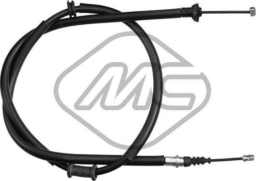 Трос ручника (тросик ручного тормоза) Metalcaucho. Артикул 81382