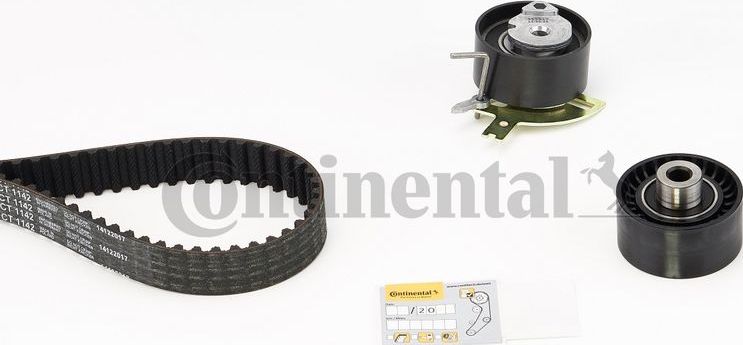 Ремень ГРМ с роликами (комплект) ContiTech. Артикул CT1142K1