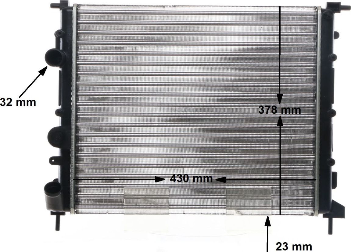 Радиатор охлаждения двигателя Mahle Behr. Артикул CR 449 000S
