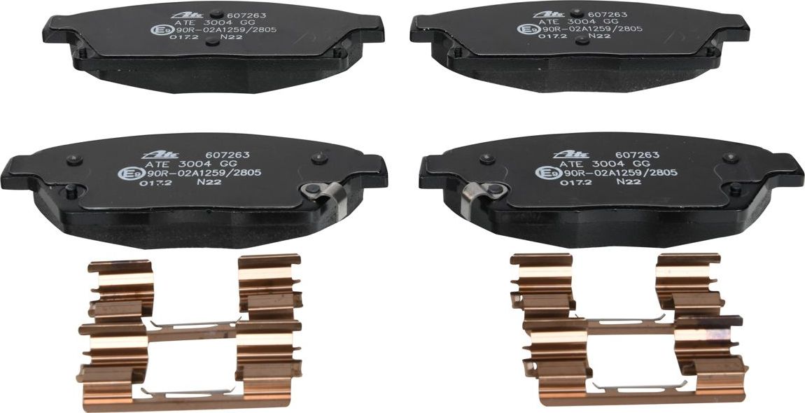 Тормозные колодки ATE. Артикул 13.0460-7263.2