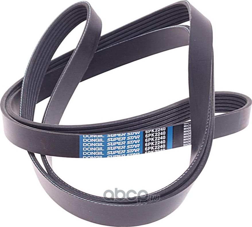 Ремень поликлиновой 6PK 2240 DR5000 EPDM EX (Dongil). Артикул 6pk2240