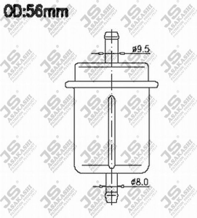 Топливный фильтр JS Asakashi. Артикул FS9085
