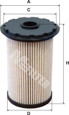 Топливный фильтр MFilter для Ford Focus II 2004-2012. Артикул DE 3131
