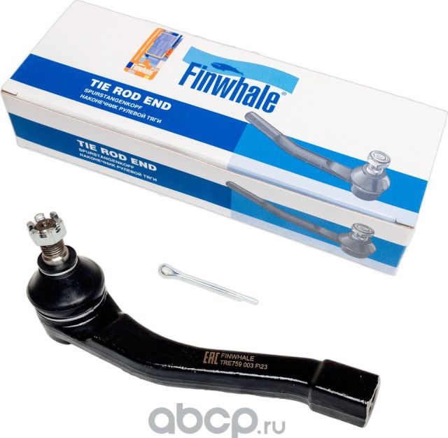 Наконечник р/т SSANGYONG REXTON/KYRON/ACTION 06- прав. (Finwhale). Артикул TRE759