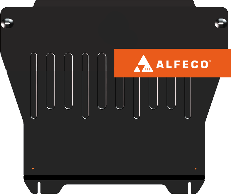 Защита Alfeco для картера и КПП (установка на кронштейны) Exeed VX 2021-2026. Артикул ALF.61.03