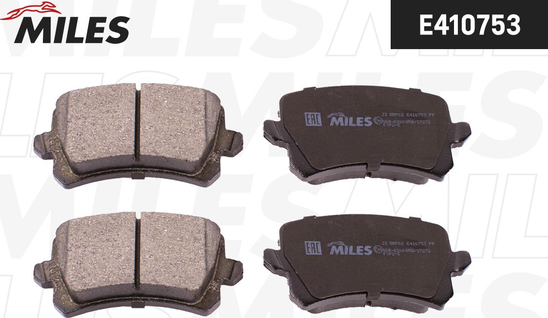 Тормозные колодки Miles. Артикул E410753