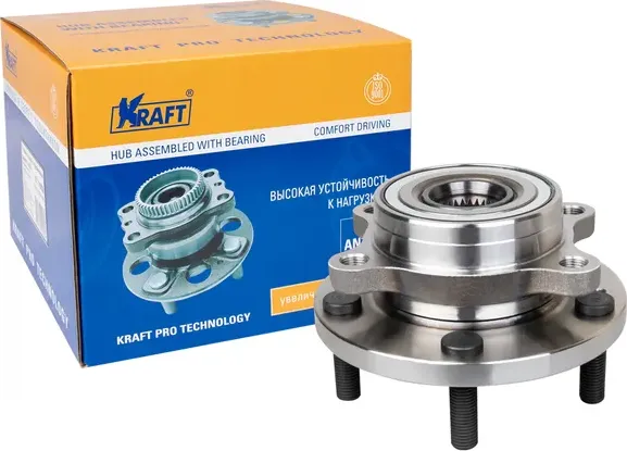 Ступица с подшипником HYUNDAI/KIA I30/CEED 11- передн. (Kraft) Kraft. Артикул KT110028