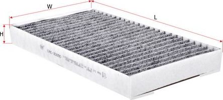 Салонный фильтр Sakura. Артикул CAC-30050