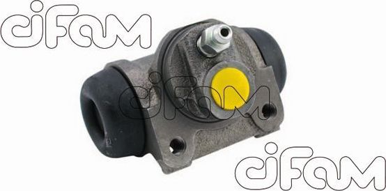 Тормозной цилиндр Cifam (Чугун) задний для Fiat 500 II 2007-2026. Артикул 101-602