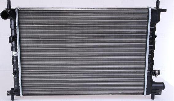 Радиатор охлаждения двигателя Nissens. Артикул 62055
