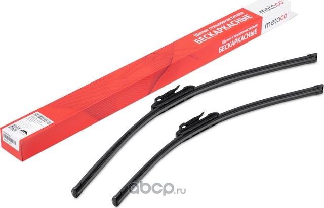Щетки стеклоочистителя к-кт (Metaco). Артикул 9502169