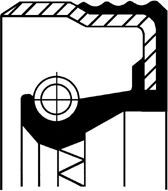 Сальник Corteco (АСМ (полиакриловый каучук)). Артикул 01033294B