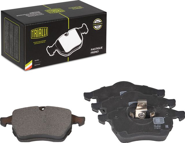 Тормозные колодки Trialli (Low-Metallic) передние для Saab 9-5 I 2001-2009. Артикул PF 4312