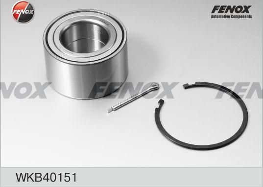 Ступичный подшипник (комплект) Fenox. Артикул WKB40151