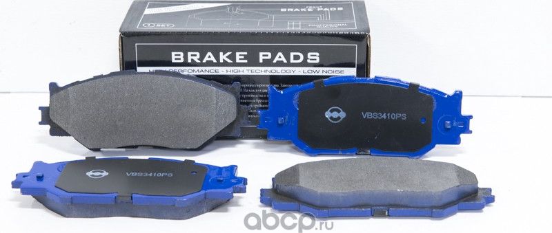 Передние колодки Lexus IS II (GSE2_, ALE2_, USE2_)/IS III (GSE3_, AVE3_) (Vite). Артикул VBS3410PS