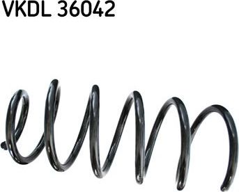 Пружина подвески SKF. Артикул VKDL 36042