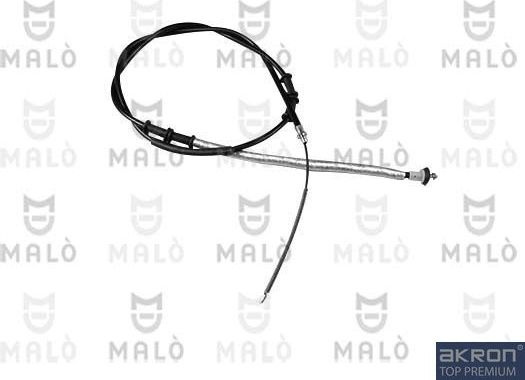 Трос ручника (тросик ручного тормоза) Malò задний правый/левый для Opel Combo D 2012-2017. Артикул 29258