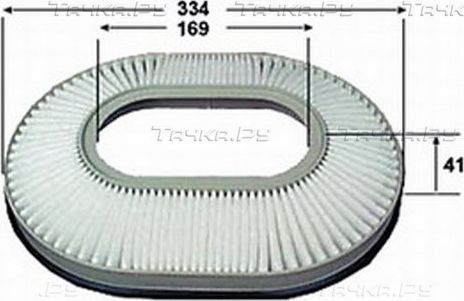 Воздушный фильтр JS Asakashi. Артикул A3007