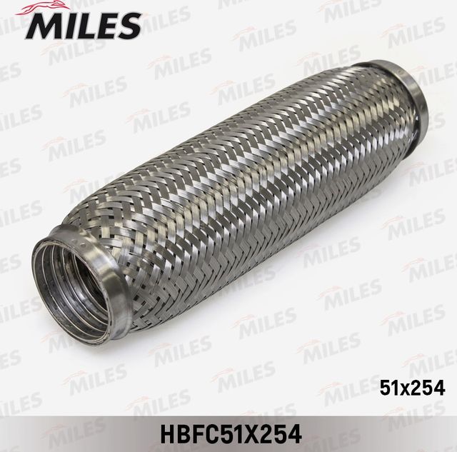 Гофра глушителя Miles. Артикул HBFC51X254
