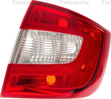 Фонарь задний Hella правый для Skoda Rapid I 2012-2019. Артикул 2VP 354 802-021