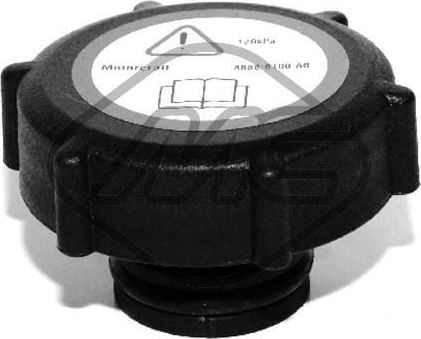 Крышка, резервуар охлаждающей жидкости Metalcaucho (полимерный материал). Артикул 03701