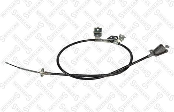 Трос ручника (тросик ручного тормоза) Stellox задний левый для Nissan Almera N16 2000-2006. Артикул 29-96016-SX
