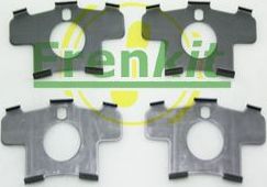 Комплект противоскрипных пластин Frenkit 940126 Frenkit. Артикул 940126